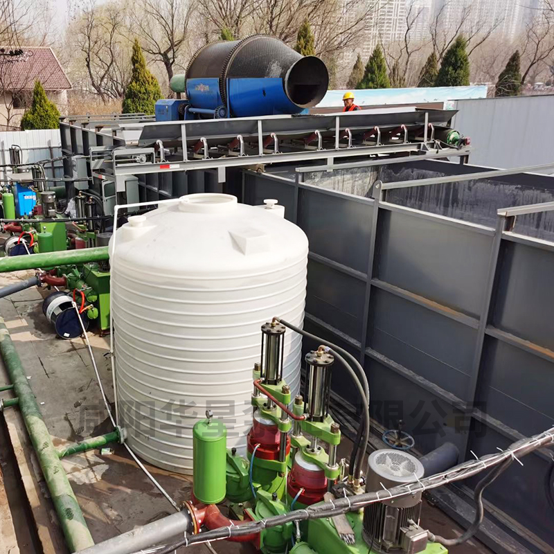 華星陶瓷柱塞泵盾構污泥使用現場-02 華星陶瓷柱塞泵盾構污泥使用現場-02